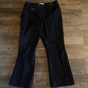 10 Crosby Derek Lam Navy Striped jeans-size 4